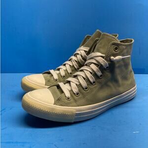 Converse Chuck Taylor All Star Women's Sz 8 Green High Top Athletic Shoes